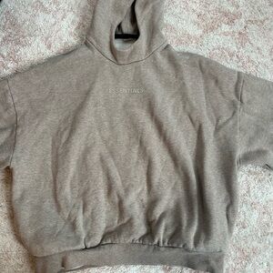 Fear of God Essentials Taupe Hoodie